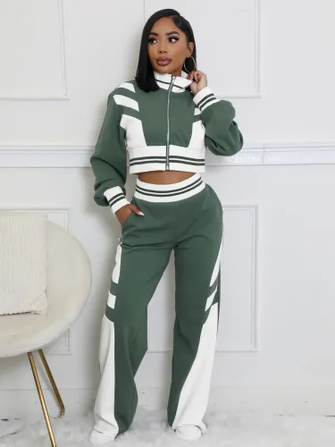 Women fall two pieces set HR24070