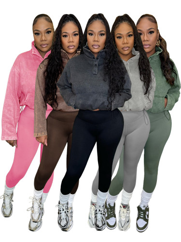 Fall two pieces pants set HR24069