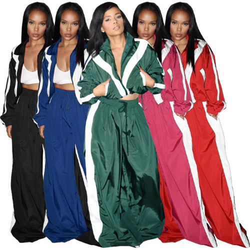 Women bell bottom pants set HR24071