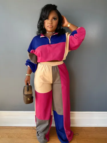 Fall two pieces pants set HR24067