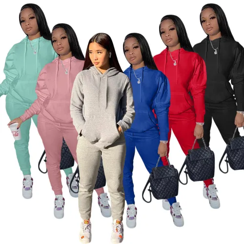 women hoodie set  YM213