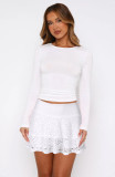 women lace skirt 2879