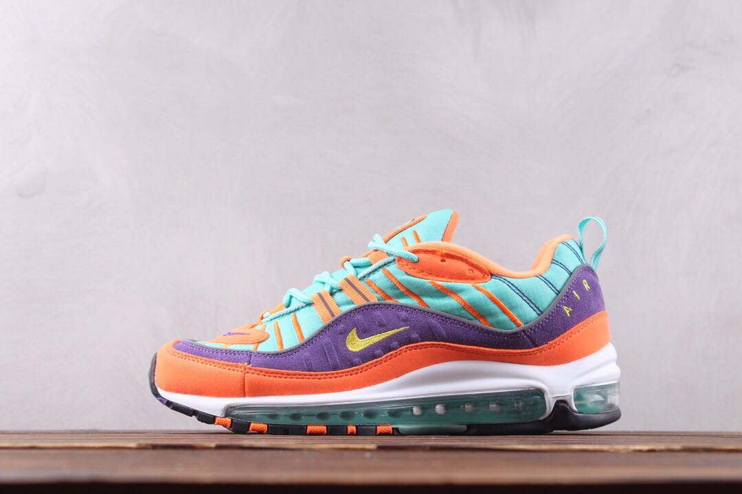 air max 98 orange purple