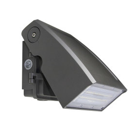 30W Adjustable LED Wall Pack With Photocell - 3600lm - 100-277VAC - 150W MH/HPS/HID Equivalent - 5000K