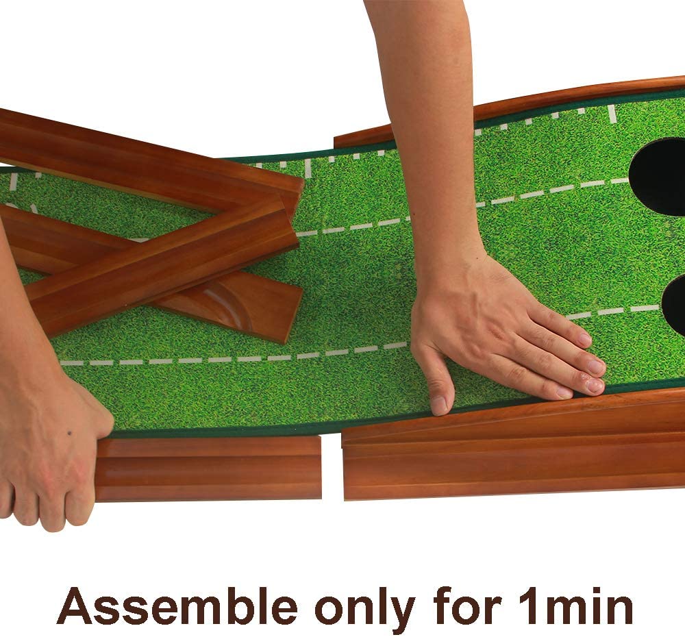 putting green with return