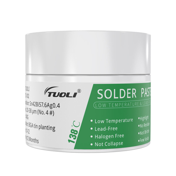 TUOLI TL-102/TL-103/TL-104/TL-106 China best solder paste performance like Alpha solder paste