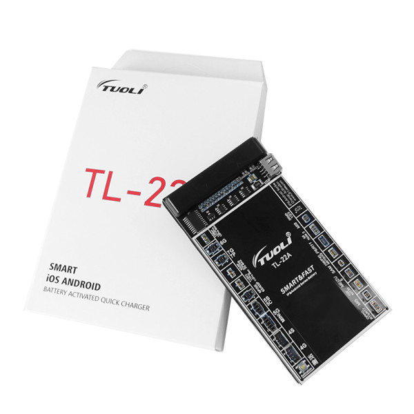 TUOLI TL-22A Battery Fast Charging Activation Board for iPhone 4-12 pro max Android phones