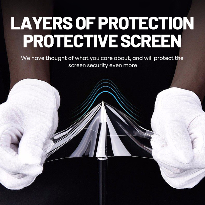 X9H Anti-scratching Soft UV Curing Hydrogel Film UV Screen Guard UV Glass Screen Protector