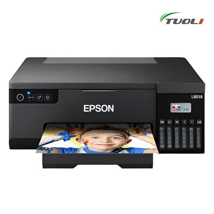 Epson Printer L8058 Color inkjet silo small photocopying, scanning and printing mobile phone wireless Integrated printer