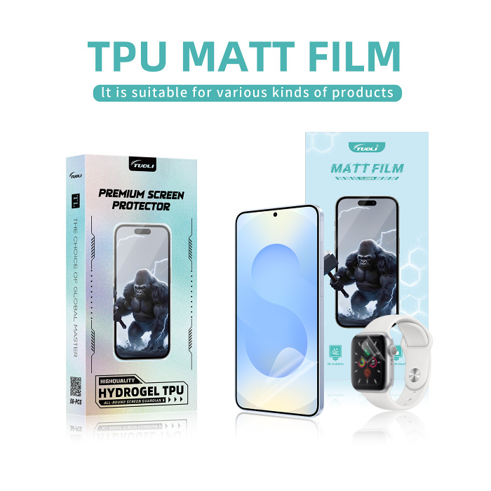 TUOLI NEW matt film TL-1809M suit for TUOLI smart mini screen protector cutting machine