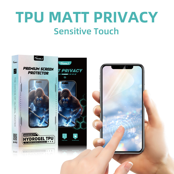 TUOLI NEW matt privacy film TL-1809MP  suit for TUOLI smart mini screen protector cutting machine