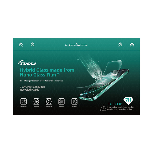 TUOLI Hybrid nano HD glass film 0.38mm TL-1811H