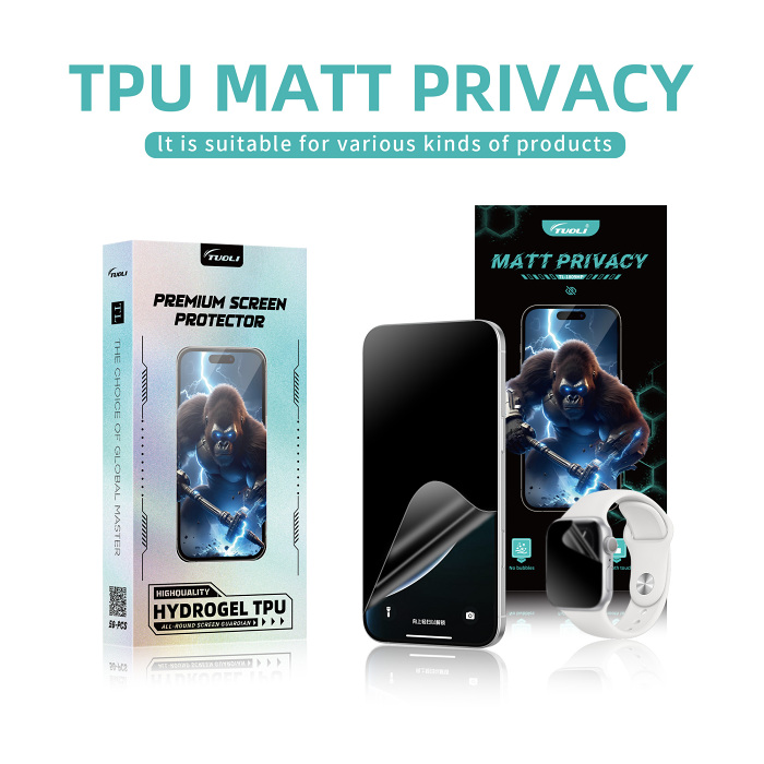 TUOLI NEW matt privacy film TL-1809MP  suit for TUOLI smart mini screen protector cutting machine