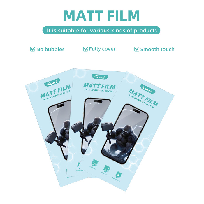 TUOLI NEW matt film TL-1809M suit for TUOLI smart mini screen protector cutting machine