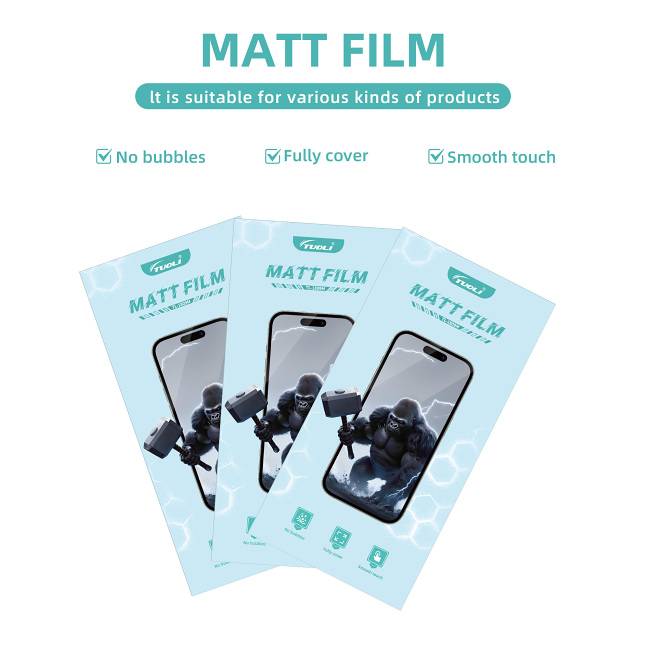 TUOLI NEW matt film TL-1809M suit for TUOLI smart mini screen protector cutting machine