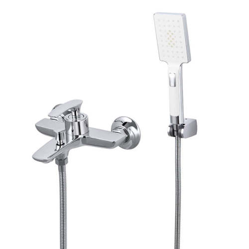 Dual Function Wall Mount Commercial Bathtub Faucet Brass