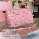 Miu Miuu original Oil wax 33CM Top handle bag JLY6010583