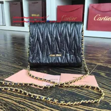 Miu Miuu original Oil wax mini shoulder bag JLY6010201