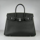 Hermes Birkin 35CM  Handbag Black