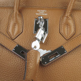 Hermes Birkin 30CM Silver  YH007