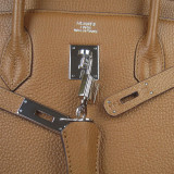 Hermes Birkin 40CM Silver Hardware Brown