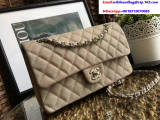 Channel original classic flap suede and leather shoulder bag SL7051422