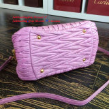 Miu Miuu original Oil wax 27CM Top handle bag JLY6010571