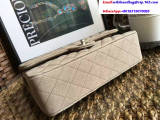 Channel original classic flap suede and leather shoulder bag SL7051422