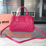 Miu Miuu original MATELASSE 27CM Top handle bag JLY6010606