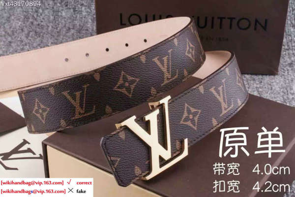 Louiis vuittonn original leather belt 050H6030474