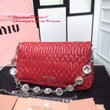 Miu Miuu original NAPPA CRISTAL mini shoulder bag JLY6010242