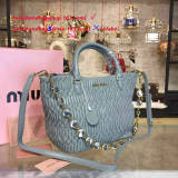 Miu Miuu original NAPPA CRISTAL tote bag JLY6010295