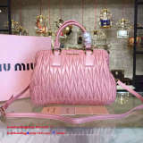 Miu Miuu original Oil wax 33CM Top handle bag JLY6010583