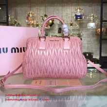 Miu Miuu original Oil wax 33CM Top handle bag JLY6010583