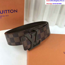 Louiis Vuittonn Damier ebene belt 38mm MJ16 7070603