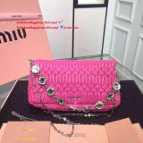 Miu Miuu original NAPPA CRISTAL mini shoulder bag JLY6010244