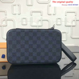 Louiis Vuittonn-original men dandy clutch-damier-cobalt-N64020 MX7061908