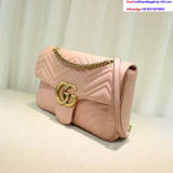 Guccii GG Marmont matelassé shoulder bag 443496 EY7041186