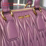 Miu Miuu original MATELASSE 27CM Top handle bag JLY6010603