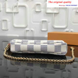 Louiis vuittonn original damier Azur mini pochette accessories wallet N58009