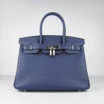 Hermes Birkin 30CM Silver  YH033