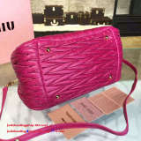 Miu Miuu original Oil wax 33CM Top handle bag JLY6010584