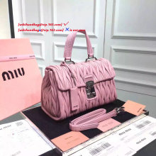 Miu Miuu original MATELASSE Top handle bag JLY6010382