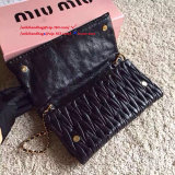 Miu Miuu original MATELASSE Clutch on chain JLY6010352