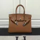 Hermmes Brikin 1;1 quality 35CM silver FL6122943