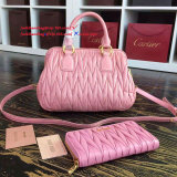 Miu Miuu original Oil wax 27CM Top handle bag JLY6010575