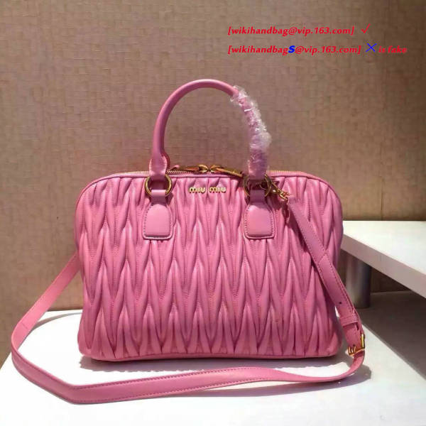 Miu Miuu original MATELASSE 35CM Top handle bag JLY6010533