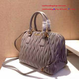 Miu Miuu original MATELASSE 35CM Top handle bag JLY6010532