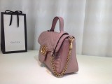 Guccii original GG Marmont small top handle bag 498110 79EY7111693