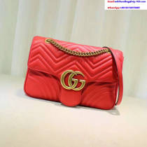 Guccii GG Marmont matelassé shoulder bag 443496 EY7041185